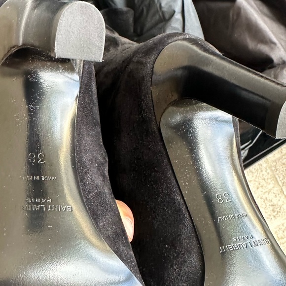 Saint Lauren NEW size 38 over the knee boots - Picture 7 of 16